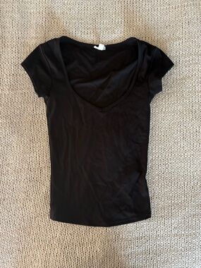Garage V-neck top